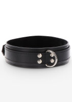 Taboom heavy collar with D-ring black