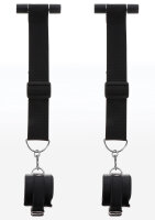 Taboom door bar wrist cuffs black