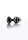 Taboom Aluminium Anal Plug mit Strassstein S schwarz 2,7 cm