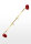Taboom spreader bar with ankle cuffs red, gold