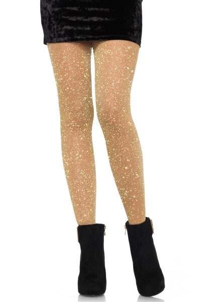 Lurex Pantyhose Gold OS