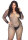 Crystalized Net Bodystocking Black XL/2XL