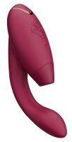 Womanizer Duo 2 pressure wave stimulator with G-spot vibrating arm red