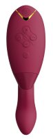 Womanizer Duo 2 pressure wave stimulator with G-spot vibrating arm red