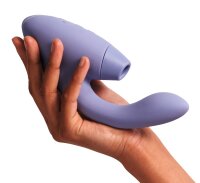 Womanizer Duo 2 pressure wave stimulator with G-spot vibrating arm purple