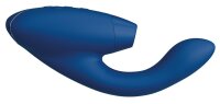 Womanizer Duo 2 pressure wave stimulator with G-spot vibrating arm blue