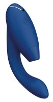 Womanizer Duo 2 pressure wave stimulator with G-spot vibrating arm blue