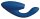 Womanizer Duo 2 pressure wave stimulator with G-spot vibrating arm blue