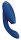 Womanizer Duo 2 pressure wave stimulator with G-spot vibrating arm blue
