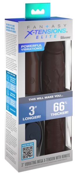 FXTE 3" Vibrating Mega X-tension RC Brown