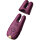 Zalo Nave Wireless Vibrating Nipple Clamps Velvet Purple