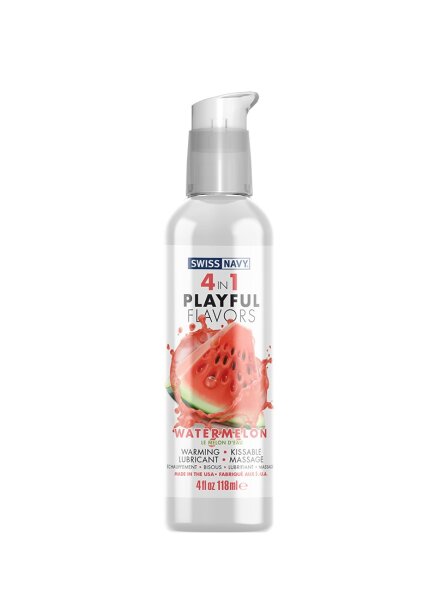 Swiss Navy 4 In 1 Watermelon Flavour 118ml/4oz