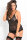 Lace Time Garter Chemise Set Black XL/2XL - 3XL/4XL