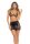 Just Please Me 2Pc Set Black, S/M
