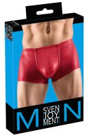 Herren Pants Wetlook rot S - 2XL