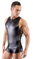 Herren Muscleshirt mit geschn&uuml;rten Seiten S - XL