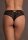 Claire Elastic Lace Brief Black Onesize - Queensize