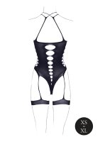 Metis XVI Body with Garters and Crossed Neckline