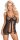 Babydoll und String mit R&uuml;schen S/M - L/XL