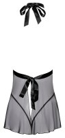 Babydoll schwarz mit Chokerneck S/M - L/XL