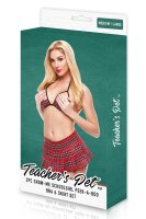Showme Schoolgirl Skirt Set S/M - Queensize