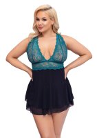 Babydoll petrol XL - 4XL
