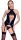 Vinyl suspender shirt S