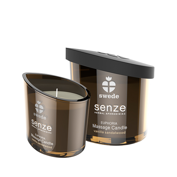 Swede - Senze Euphoria Massage Candle Vanilla Sandalwood 150 ml