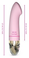 Mystim Right on Ron Vibrator rose