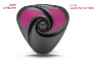 Mystim Hearts Desire eStim layon vibrator black