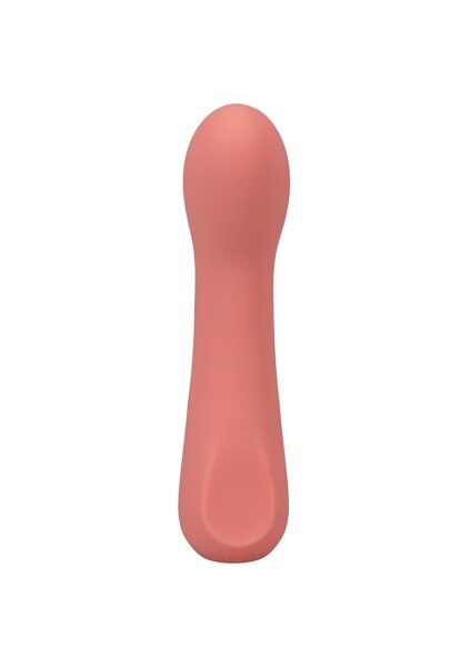 Doc Johnson Zen Wiederaufladbarer G-Punkt-Vibrator koralle