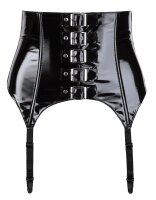 Vinyl Suspender Belt XS