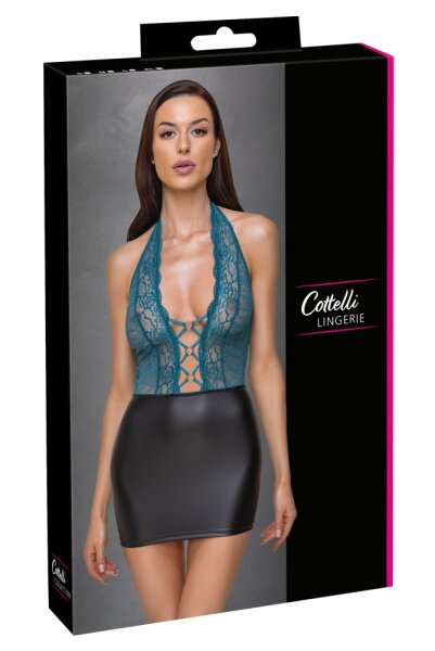 Dress black/teal S