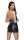 Dress black/teal S
