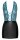 Dress black/teal S