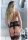 Lace Cincher With G-String - Black