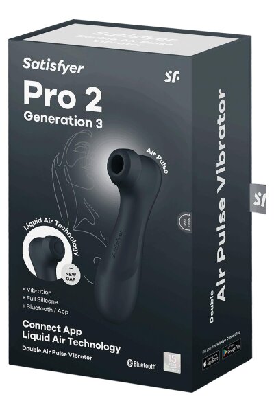 Satisfyer Pro 2 Generation 3 Bluetooth Dark Gray