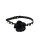 Silicone Black Rose Gag