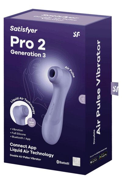 Satisfyer Pro 2 Generation 3 Bluetooth Lilac