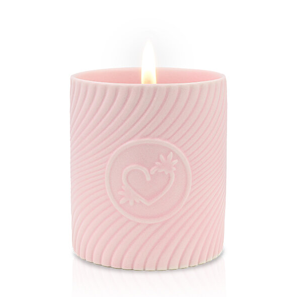 HighOnLove Pink Massage Candle Lychee Martini 250 ml