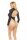 High Af Open Back Teddy Black Onesize - Queensize