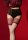 ARABESQUE Stay-ups 20 den - Burgundy - S