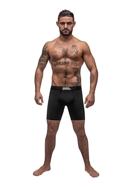Long leg compression Boxershorts Black S - XL