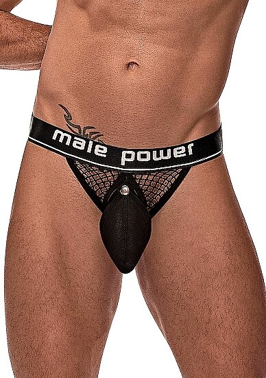 Cock Ring Jock Black S - XL
