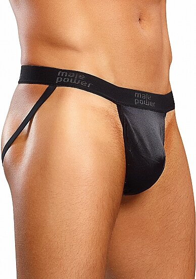 Jock Satin Black S - XL