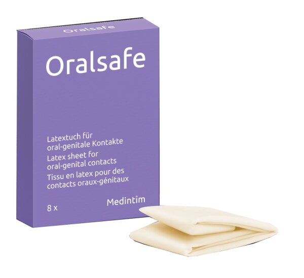MEDintim ORALsafe Latex-T&uuml;cher Vanille