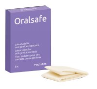 MEDintim ORALsafe Latex-T&uuml;cher Vanille