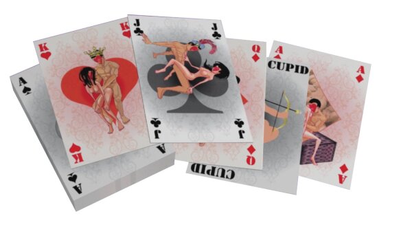 Mini G Kamasutra Playing Cards (54 cards)