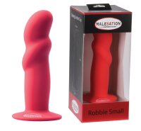 MALESATION Robbie Dildo Small Red - 13,6 cm