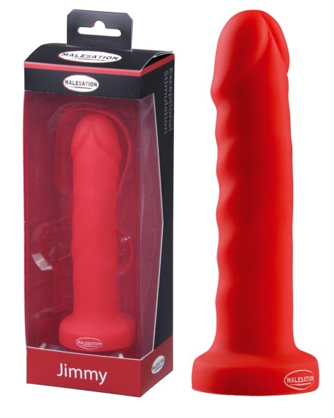 MALESATION Jimmy Dildo Red  - 17,7 cm